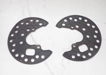 2 Szt. Osłona Tarczy Hamulca Przód Yamaha YFM 700 Raptor 06-13r