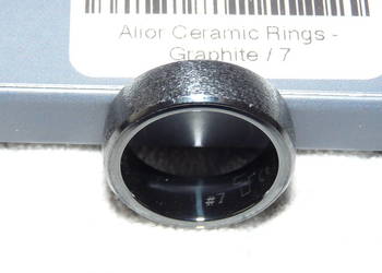 Pierścień płatniczy obrączka Tapster Ceramic Graphite rozm 7