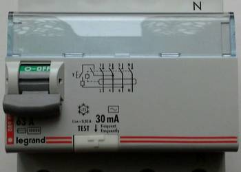 Wyłącznik różnicowoprądowy P304 63A 30mA LEGRAND