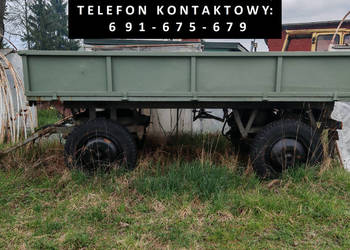 Przyczepa rolnicza wywrotka, zarejestrowana, sprawna