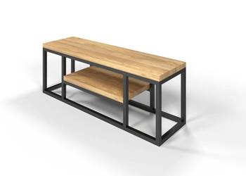 Szafka RTV Dębowa Loftowa IGLO