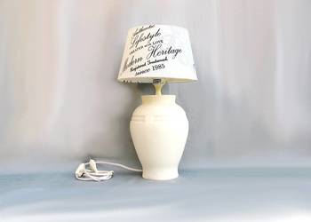 ~* Lampka nocna ceramiczna * Beczułka   * ~