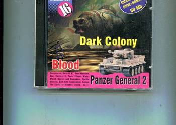 CD Action Dark Colony Panzer General 2  09/1997 nr 16