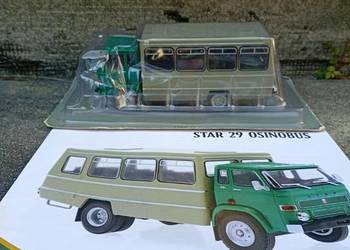 STAR 29 OSINOBUS deagostini 1:43 Kultowe ciężarówki auta PRL kolekcja NOWY