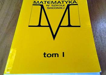 Matematyka w szkole średniej 1 School mathematics project Jędrychowski