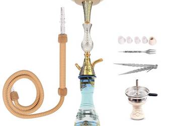 Luna Hookah Tradi Turkusowa | Tradycyjna Fajka Wodna Shisha