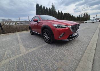 Mazda CX3 2.0 skyactiv 150 KM 4WD Jasna skóra