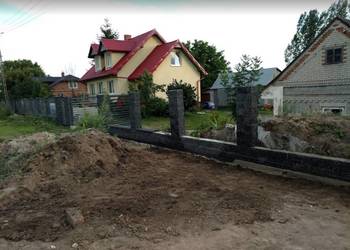 Montaż płotów Panelowych 3D, Gabiony, Bloczki, Joniec