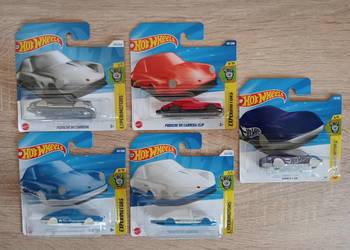 Hot Wheels Porsche 911 Carrera breloki zestaw BDB