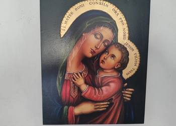 Piękna ikona z wizerunkiem Matki boskiej dobrej rady