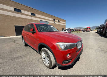 BMW X3 Xdrive  uszkodzony silnik