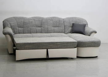 SED NOWY NAROŻNIK z funkcja spania, KANAPA, sofa, rogówka tkanina DESIGn