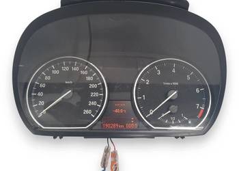 LICZNIK ZEGARY 9166815 BMW E81 E87 Lift 2.0 i Benzyna 190 289km europa