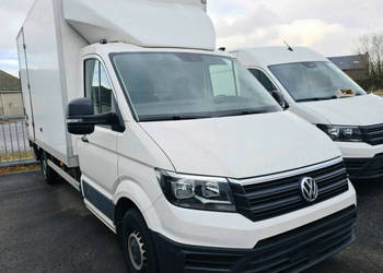 Volkswagen Crafter 177KM 8ep KONTENER + WINDA dHollandia 750kg + DRZWI BOC…