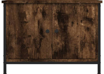 Szafka pod TV przydymiony dąb 60x35x45 cm WM-826297