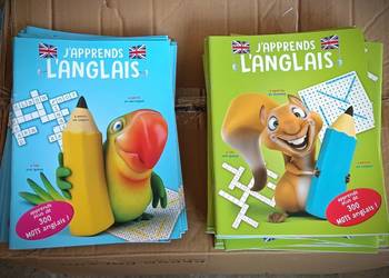 Książeczki do nauki języka angielskiego 34sztuki