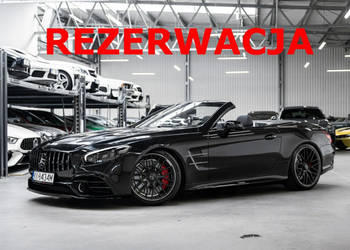 Mercedes SL 63 AMG Bezwypadkowy. Fotochromatyczny dach. ABC. Airscarf. R23…