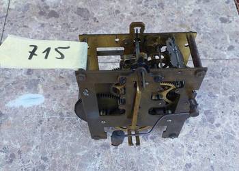 715 Mechanizm starego zegara ściennego Gustav Becker GB P35 sprawny