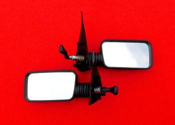 2x NOWE lusterka zewnętrzne CROMODORA Fiat CC Cinquecento 126p 126el 126 el