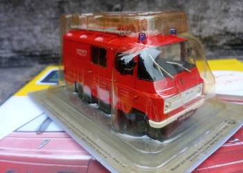 ŻUK A15 POŻARNICZY STRAŻ kultowe auta PRL Deagostini 1/43 pożarna nowy