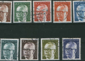 Zn. RFN Mi 636, 7, 9 - 42, 4, 5 kas 1970
