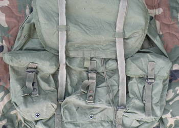 Worek plecakowy alice large foliage green