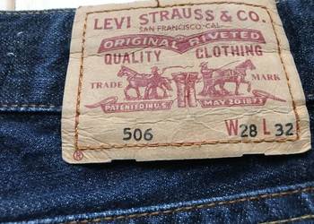 spodnie marki LEVI STRAUSS   28x32  506