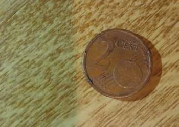 Sprzedam 2 eurocenty z wada bicia przy produkcji. Wszystko w orginale