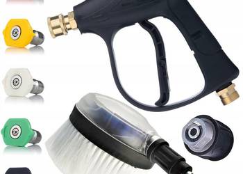 Zestaw do Myjki Ciśnieniowej | Pistolet 300 bar, 5 Dysz QC, Adapter M22-K