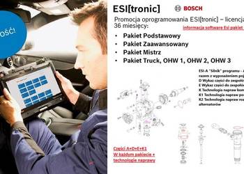Bosch Esi części do pomp i wtryskiwaczy A+D+E+K1