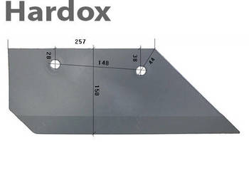 Lemiesz 300hektarów HARDOX 84069/P części do pługa OVERUM