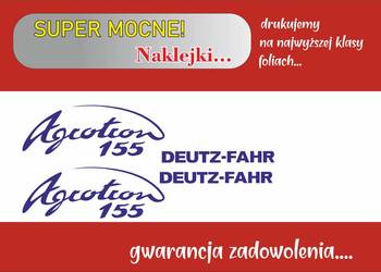 Naklejki Deutz Agrotron 155 i inne modele