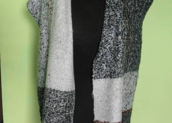 Szal - ciepły na zimę - Normalny rozmiar - 28 x 175 cm Wełna angora