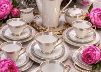 Art Deco*Zeh Scherzer* lata 30-te* serwis kompletny na 6 osób