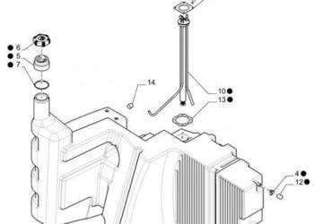 New Holland T6010 Zbiornik paliwa 47469840