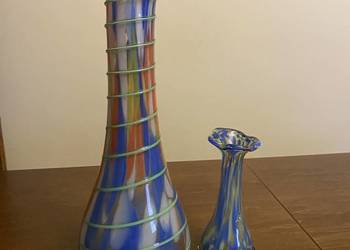 Wazony Krosno szklane PRL