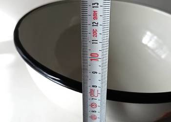 Miska emaliowana z PRL-u vintage Miska emaliowana z PRL-u vintage