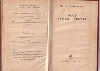 (8108) DROGA DO POLSKI LUDOWEJ – MARIAN MALINOWSKI