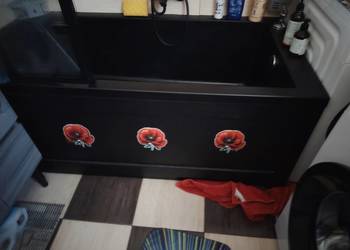 Wanna Sensea czarna 150x70 z obudową