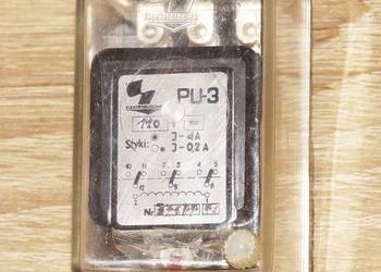 Przekaźnik PU-3 ELEKTROBUDOWA 4 A 250 VAC cewka 110 VDC, RETRO PRL