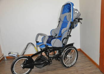 NOWA Kimba Cross 2 wózek trzykołowy przyczepka rowerowa Otto Bock FAKTURA