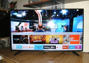 Samsung Tizen LED 43" - Smart TV z WiFi- 4K UHD - YouTube/Netflix-  WYSYŁKA