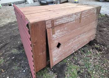 Wc przenośne drewniane