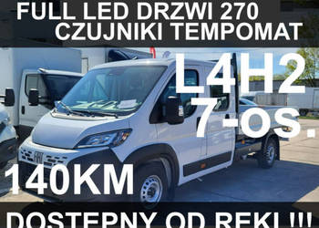 Fiat Ducato L4H2 7-os. Full Led Kamera Drzwi 270 Od ręki ! Kamera ! 1976 zł
