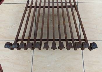 Ruszt do kominka stalowy