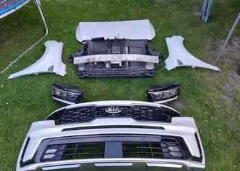 Przód KOMPLETNY Kia Sorento IV 4 20- Maska Lampy Błotniki Zderzak SWP
