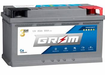 Akumulator GROM Premium 85Ah 800A EN DTR niski