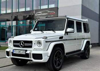 Mercedes G 63 AMG V8 585 KM. Salon PL. Bezwypadkowy. Wzorowa historia. Per…