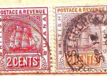 Zn. Brytyjska Gujana Mi 113, 4 kas 1907