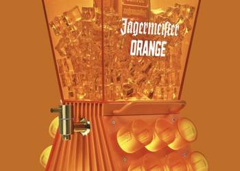 Nalewak Jagermeister Orange Tap Machine Shot kolekcjonerska